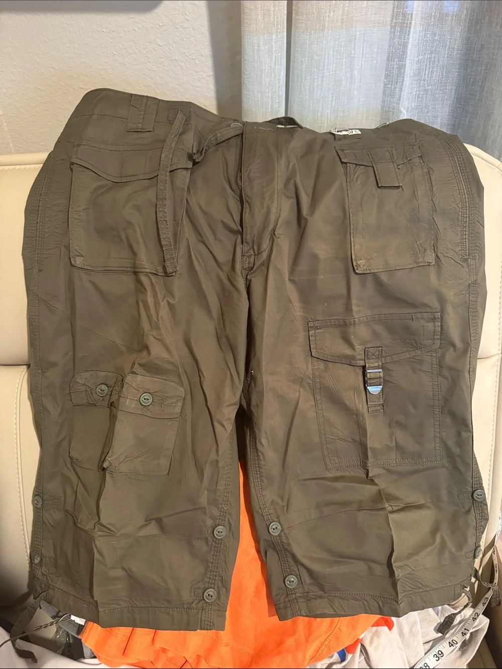 Sean John Olive Cargo Shorts